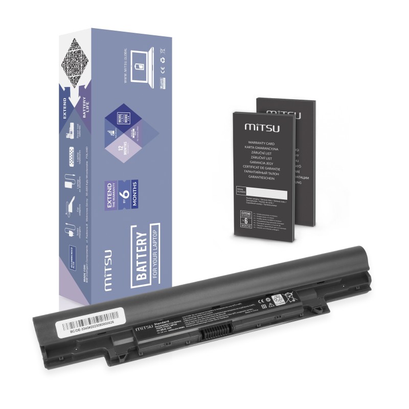 Bateria Mitsu do Dell Latitude 3340 | PartsPC.pl