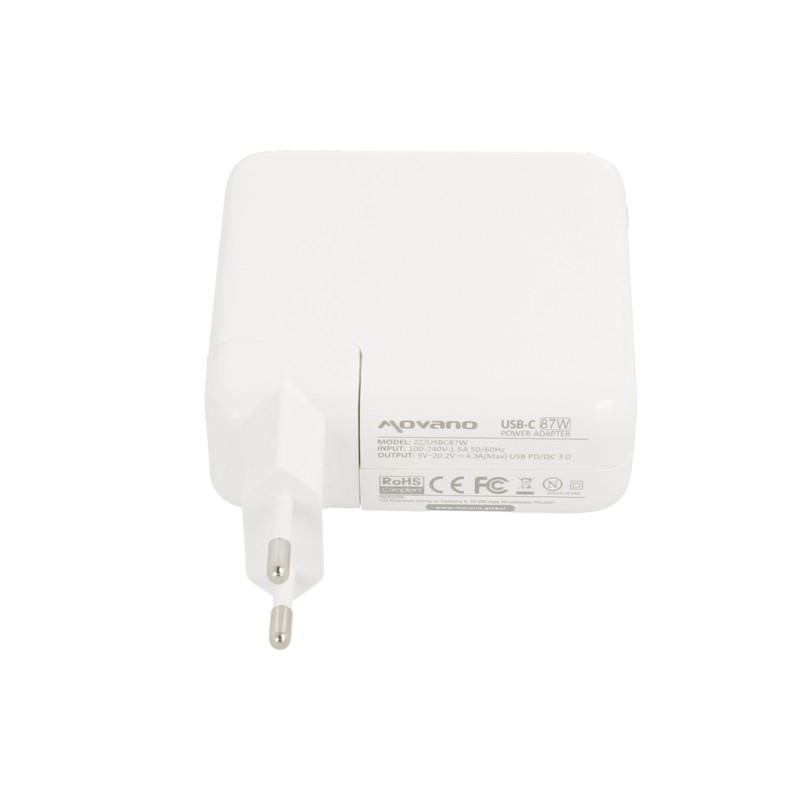 Zasilacz Movano 87W USB type C USB-C