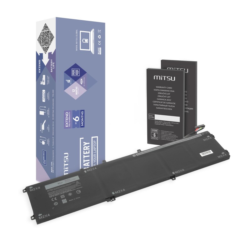Bateria Mitsu do Dell XPS 15 (9550) | PartsPC.pl
