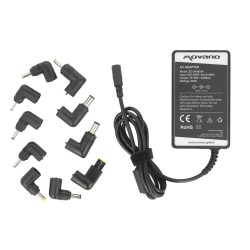 Zasilacz Movano uniwersalny 65W - 10 wtyków
