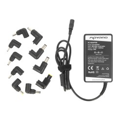 Zasilacz Movano uniwersalny 90W - 10 wtyków - slim