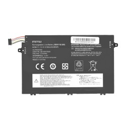Bateria Mitsu do Lenovo ThinkPad E480, E580