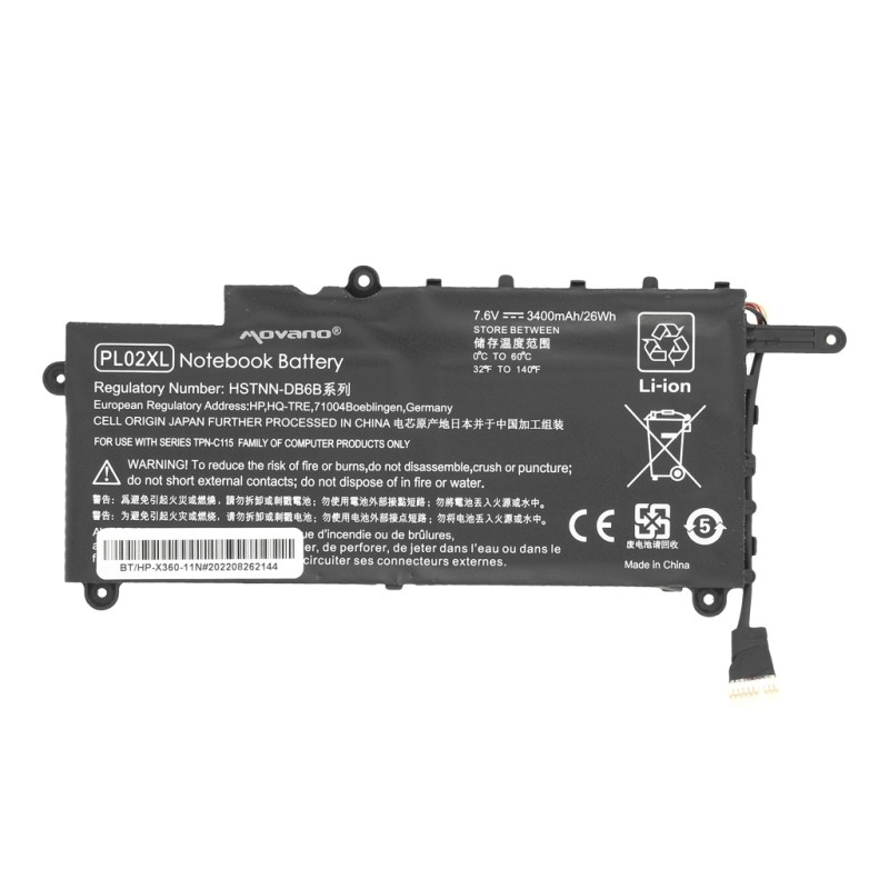Bateria Movano do HP Pavilion X360 11-N | PartsPC.pl