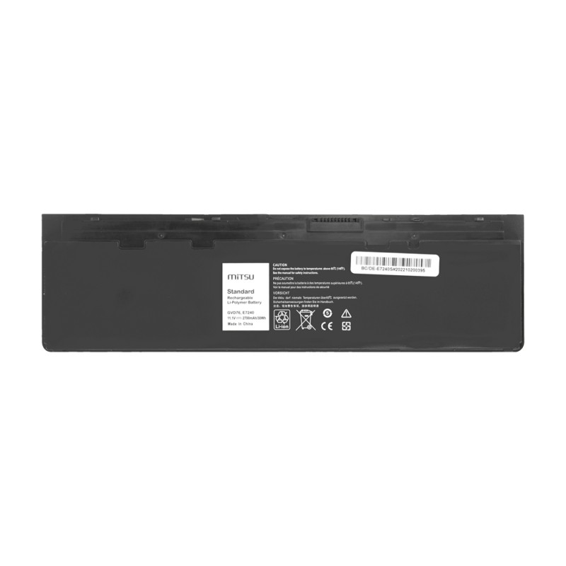 Bateria Mitsu do Dell Latitude E7240, E7250 - 11.1V (2700mAh… | PartsPC.pl