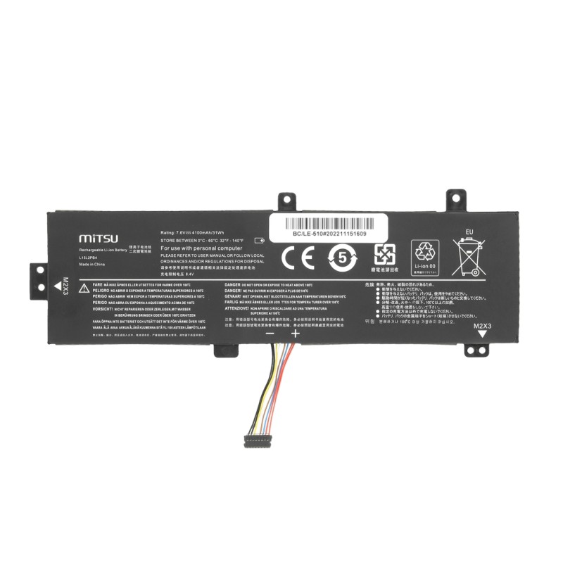 Bateria Mitsu do Lenovo IdeaPad 510-15ISK