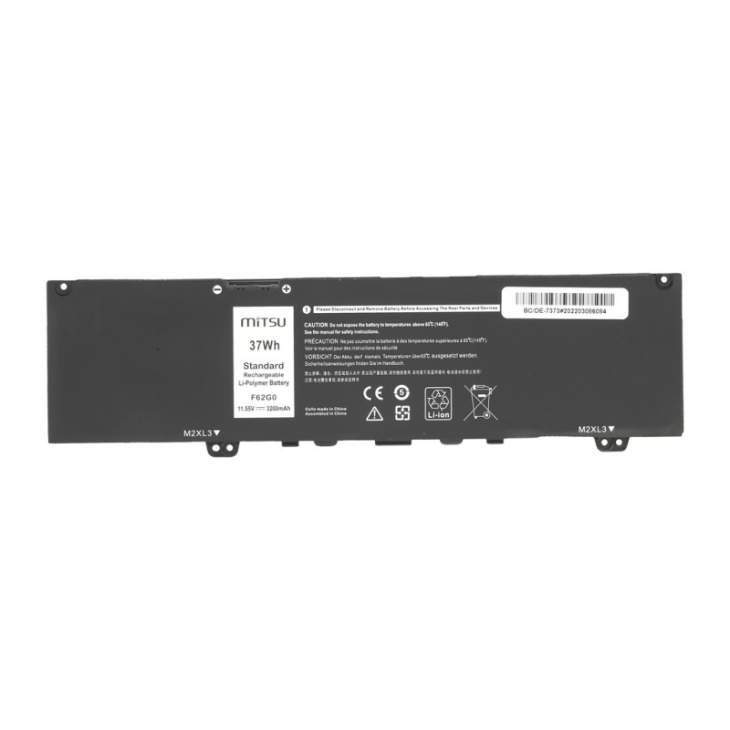 Bateria Mitsu do Dell Inspiron 13 (7373), 13 (7386) | PartsPC.pl