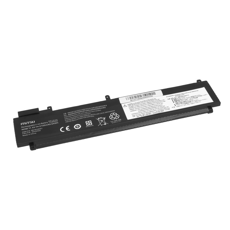 Bateria Mitsu do Lenovo ThinkPad T460s, T470s - tylna bateria