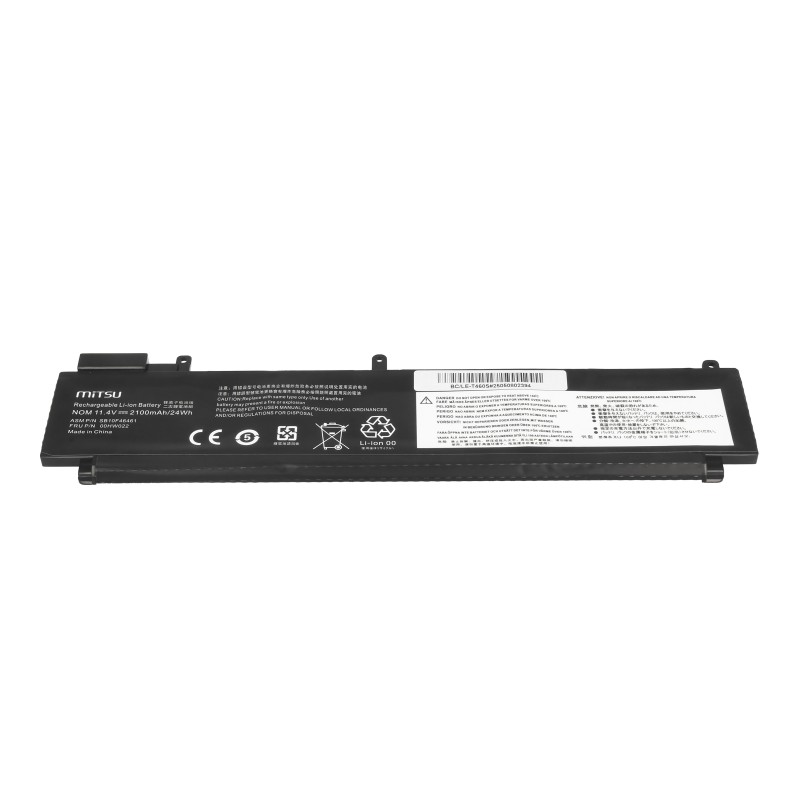 Bateria Mitsu do Lenovo ThinkPad T460s, T470s - tylna bateria