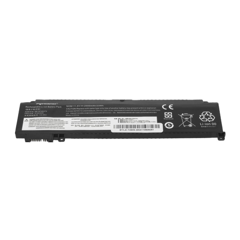 Bateria Movano do Lenovo ThinkPad T460s, T470s - przednia bateria