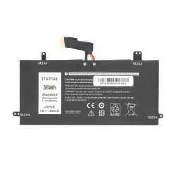 Bateria Mitsu do Dell Latitude 12 (5285), 12 (5289)