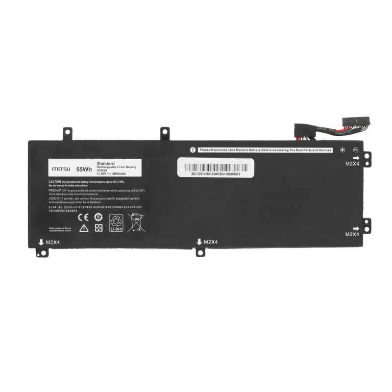 Bateria Mitsu do Dell XPS 15 (9550) - H5H20