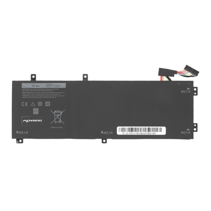 Bateria Movano do Dell XPS 15 (9550) - H5H20