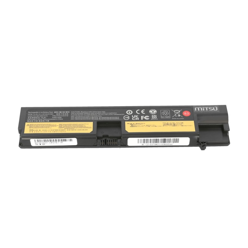 Bateria Mitsu do Lenovo ThinkPad E570, E570C, E575 | PartsPC.pl