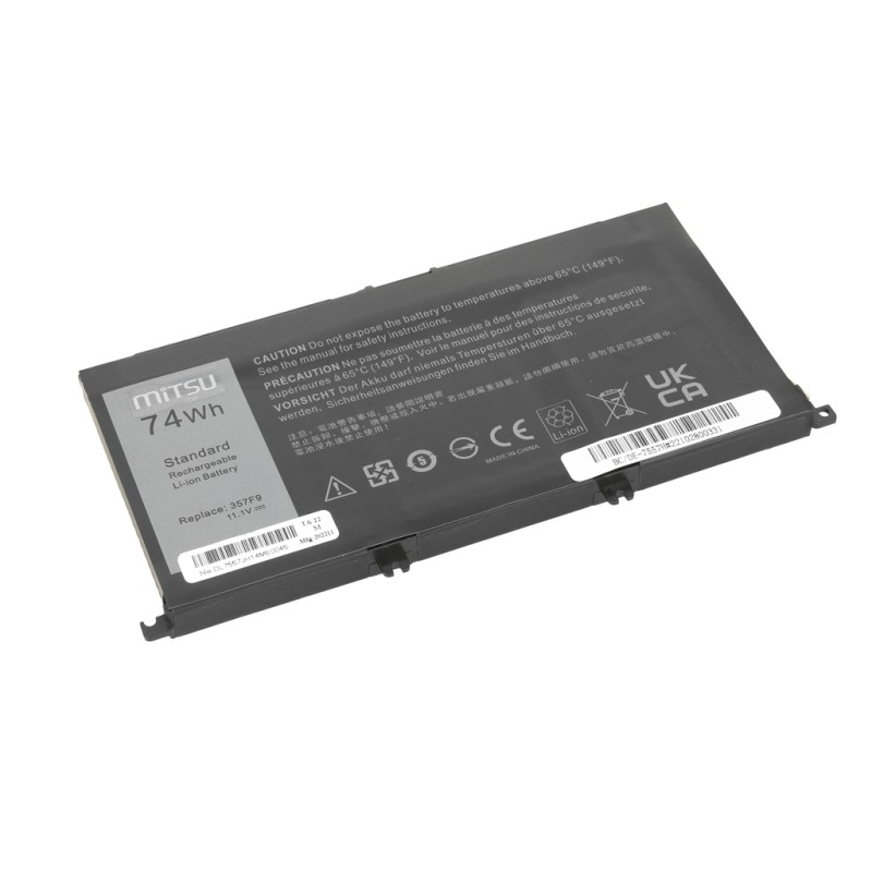 Bateria Mitsu do Dell Inspiron 15 (7557), 15 (7559) - 6600mA… | PartsPC.pl