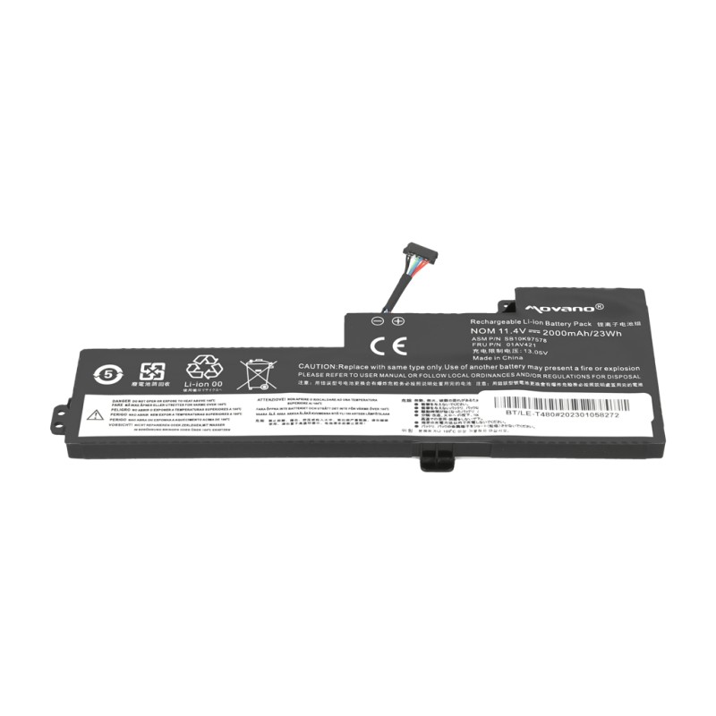 Bateria Movano do Lenovo ThinkPad T470, T480 - wewnętrzna | PartsPC.pl