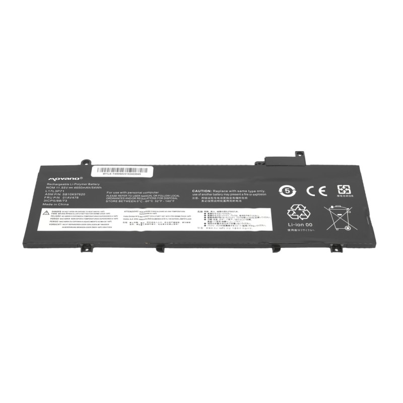 Bateria Movano do Lenovo ThinkPad T480s