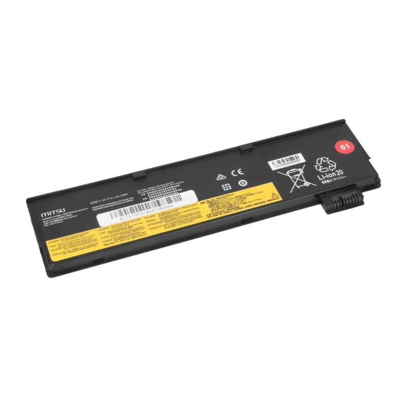 Bateria Mitsu do Lenovo ThinkPad T570 (2140mAh)