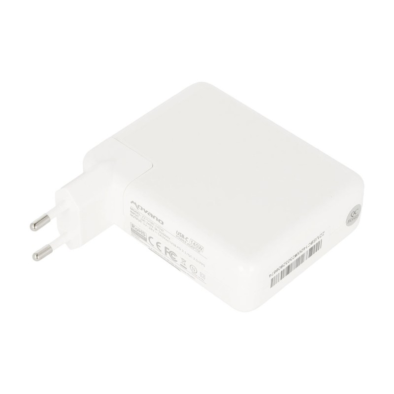 Zasilacz Movano 140W USB type C USB-C (white)
