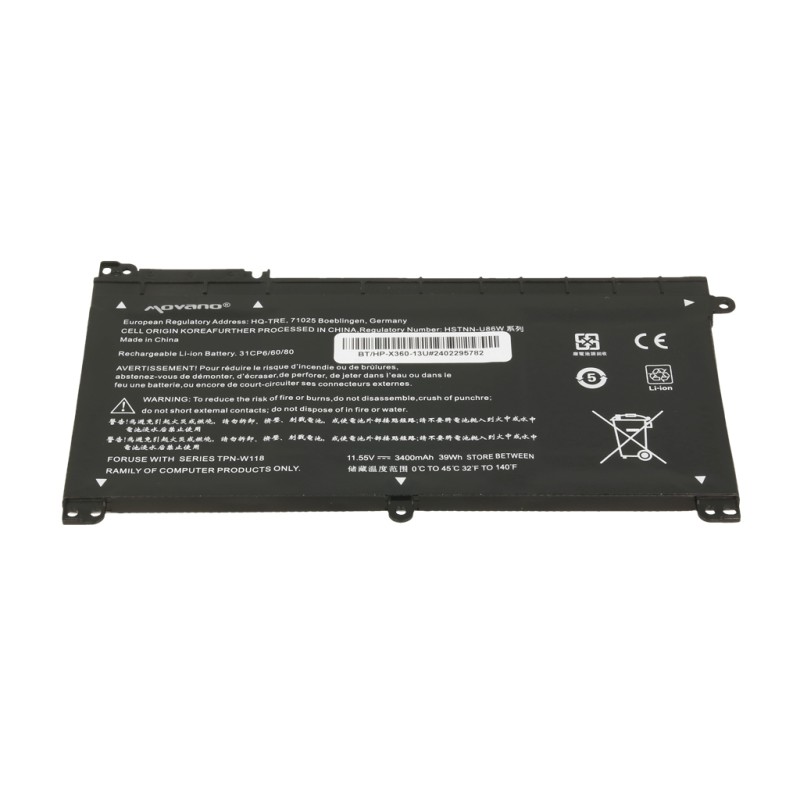 Bateria Movano do HP Pavilion X360 13-U101NW, 13T-U100, 13-U117NA