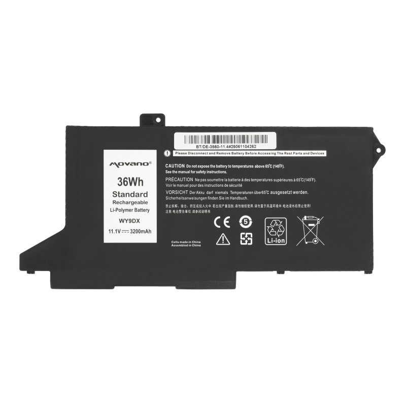 Bateria Movano do Dell Latitude 5420, 5520, Precision 3560 - 11.1V