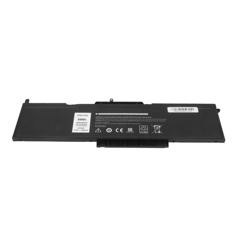 Bateria Mitsu do Dell Precision 3520, 3530