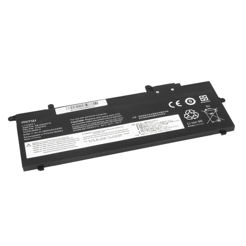 Bateria Mitsu do Lenovo ThinkPad A285, X280