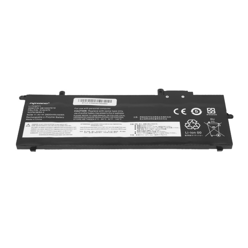 Bateria Movano do Lenovo ThinkPad A285, X280