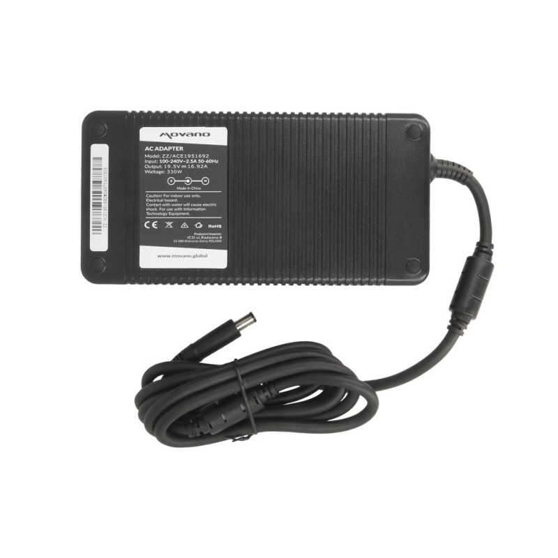 Zasilacz Movano 19.5v 16.92a (7.4x5.0 pin) 330W do Acer
