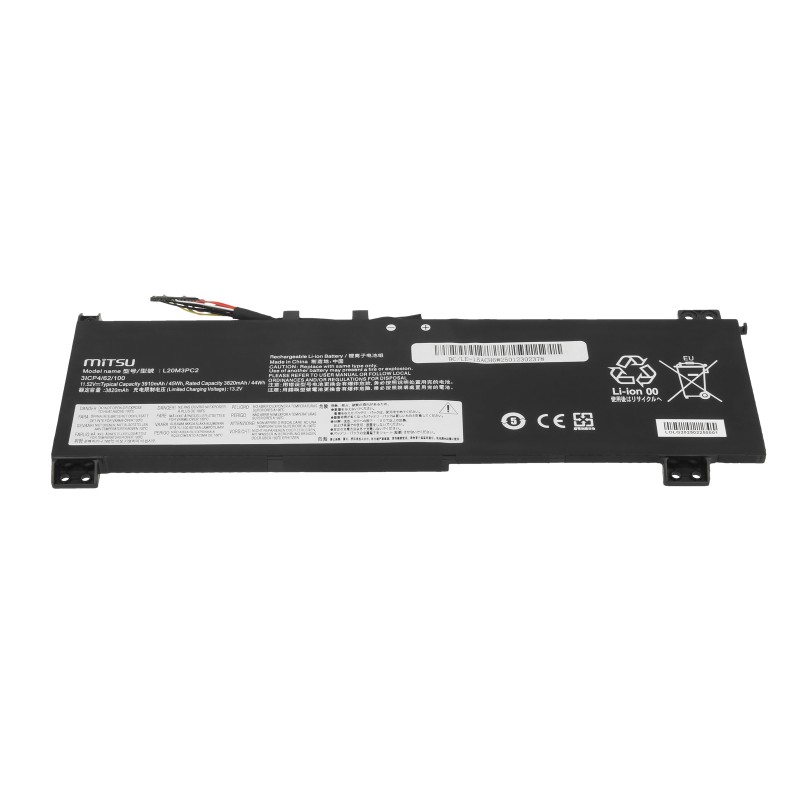 Bateria Mitsu do Lenovo IdeaPad Gaming 3 15ACH6, 15IHU6
