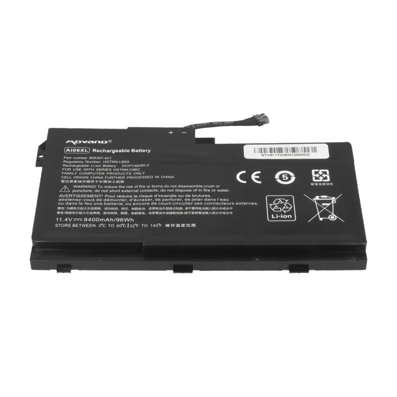 Bateria Movano do HP ZBook 17 G3