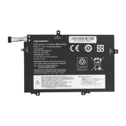 Bateria Movano do Lenovo ThinkPad L14, L15, L480, L580