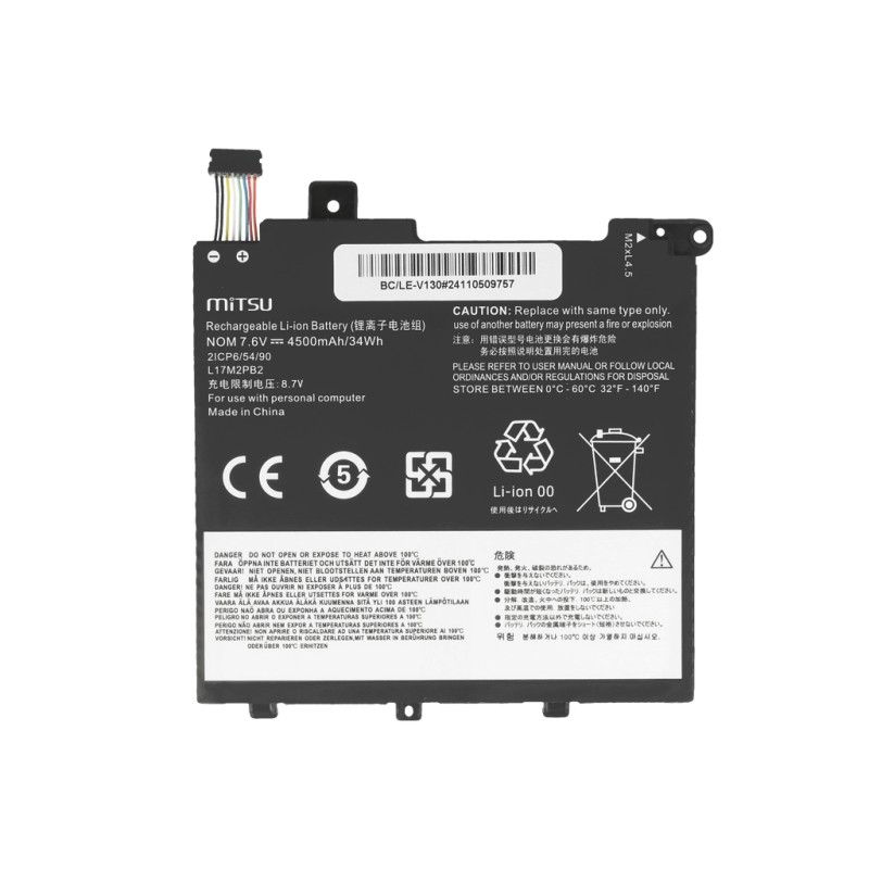 Bateria Mitsu do Lenovo E41-50, V130-14IGM