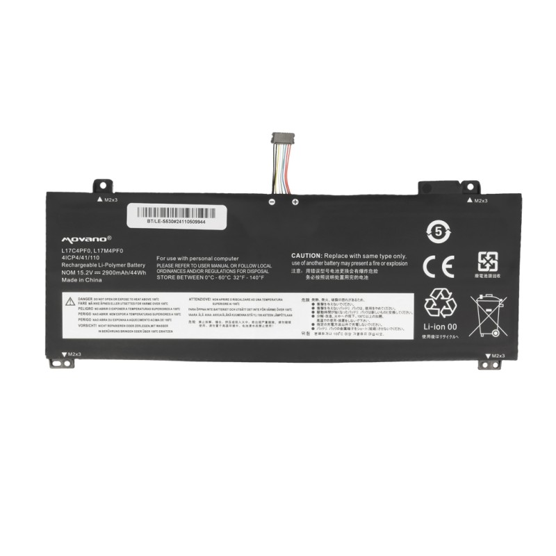 Bateria Movano do Lenovo IdeaPad S530