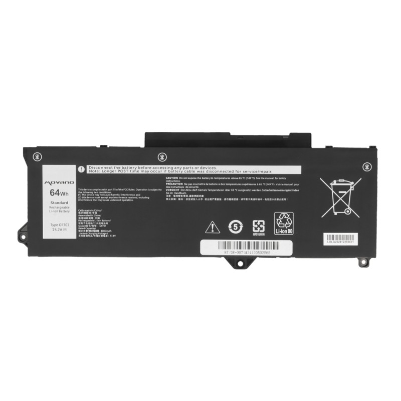 Bateria Movano do Dell Latitude 5421, 5521, Precision 3571, 3470