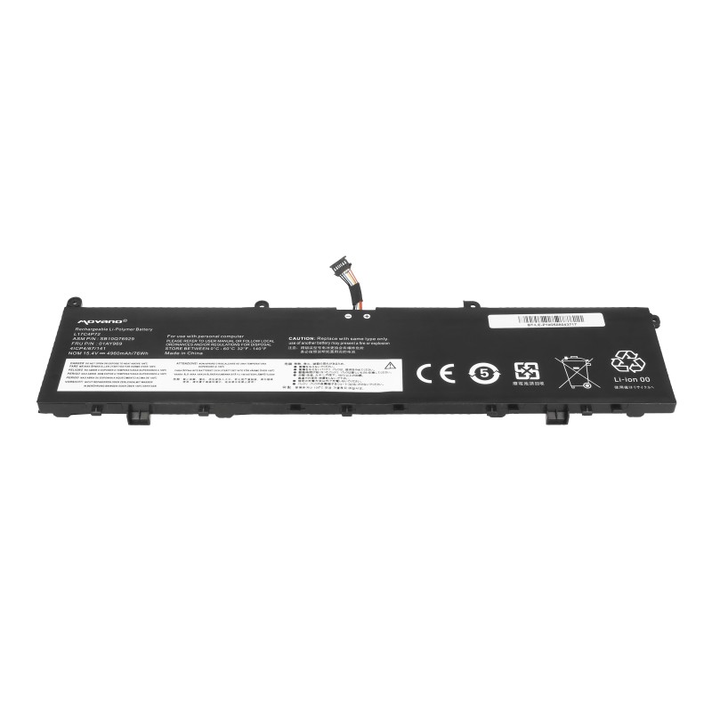 Bateria Movano do Lenovo ThinkPad P1, X1 Extreme (Gen 1, 2)