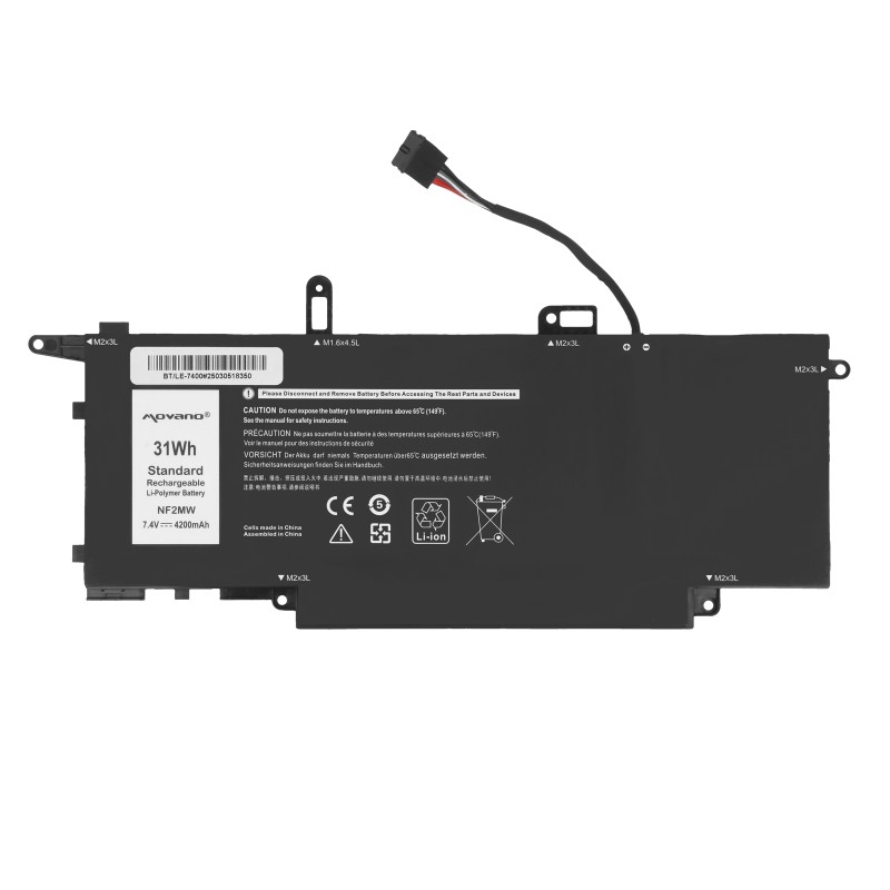 Bateria Movano do Dell Latitude 14 7400 2-in-1, E7260