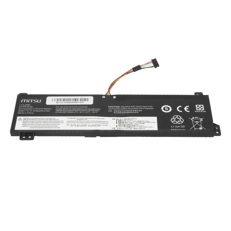 Bateria Mitsu do Lenovo V130-15IGM, V330-15IKB
