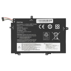 Bateria Mitsu do Lenovo ThinkPad L14, L15, L480, L580