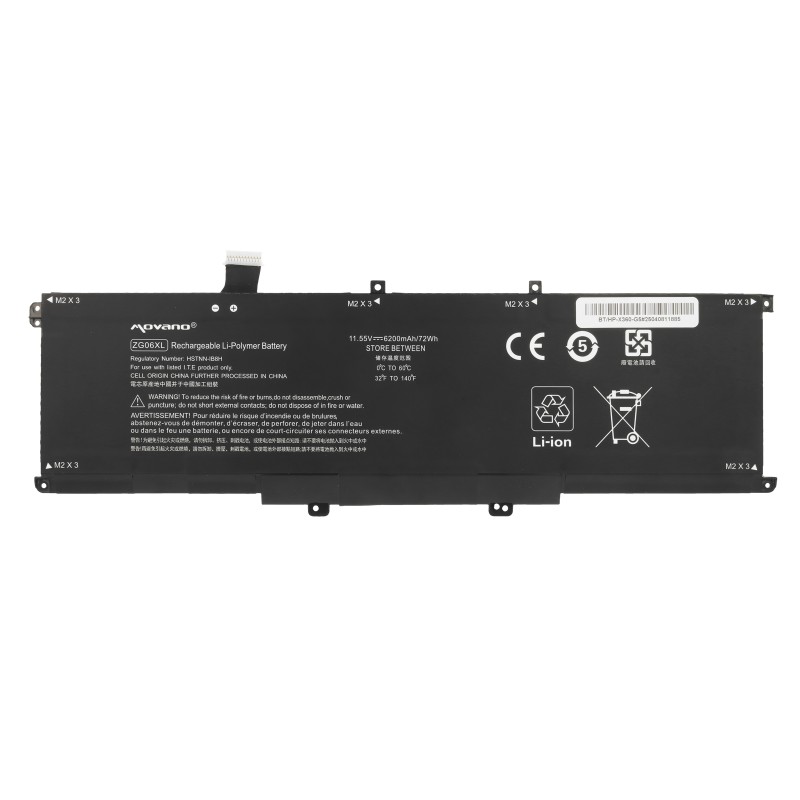 Bateria Movano do HP ZBook Studio x360 G5