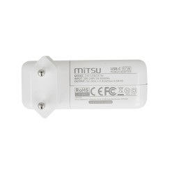 Zasilacz Mitsu 87W USB type C USB-C (white)