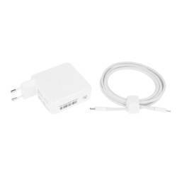Zasilacz Mitsu 96W USB type C USB-C (white)