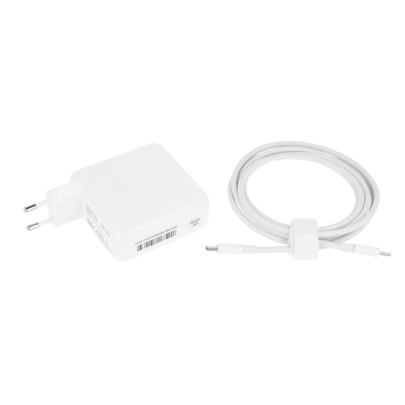 Zasilacz Mitsu 96W USB type C USB-C (white)