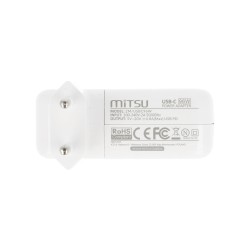 Zasilacz Mitsu 96W USB type C USB-C (white)