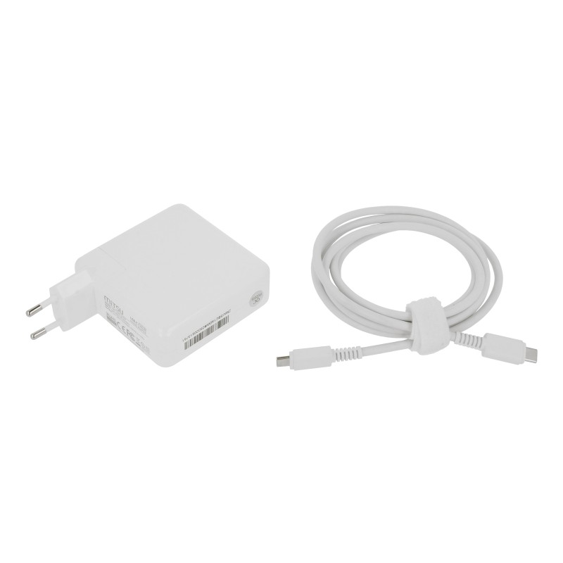 Zasilacz Mitsu 140W USB type C USB-C (white)