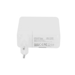 Zasilacz Mitsu 140W USB type C USB-C (white)