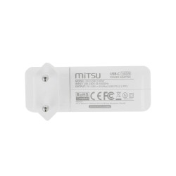 Zasilacz Mitsu 140W USB type C USB-C (white)
