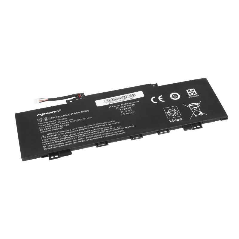 Bateria Movano do HP Pavilion x360 14-dy 14-ek, Aero 13-be 13-bg