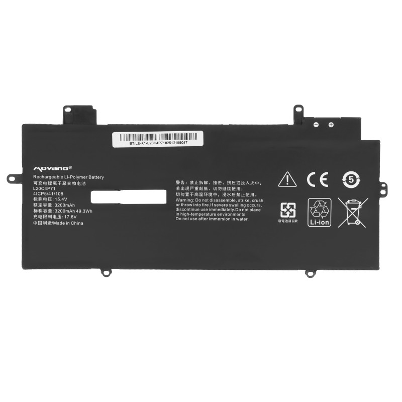 Bateria Movano do Lenovo Thinkpad X1 Carbon (gen9, gen10, gen11), X1 Yoga (gen6, gen7, gen8)