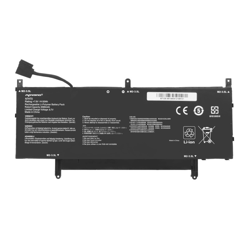 Bateria Movano do Dell Latitude 15 9510, 9520