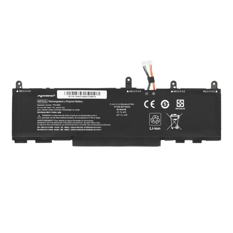 Bateria Movano do HP EliteBook 1040 G9 G10, 830 G9, 840 G10